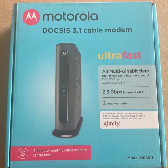 Motorola Networking Motorola Docsis 3 Cable Modem Poshmark